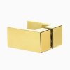 NEW TRENDY Kabina prysznicowa drzwi uchylne AVEXA GOLD SHINE Linia Platinium 90x90x200 EXK-1660/EXK-1661